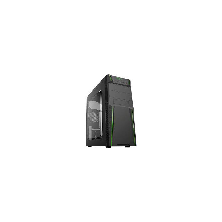Кутия за компютър OMEGA SX-C3145A W/TRANSP PANEL - HG XTREME SX-C3145A /TRANSP/BK