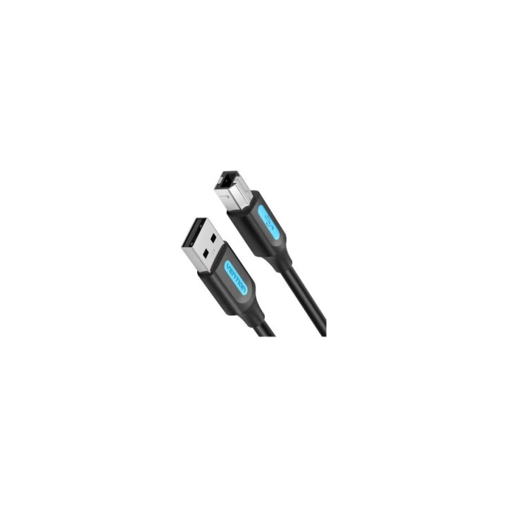 Кабел Vention за принтер USB 2.0 A Male to B Male, Black 1.5m - COQBG