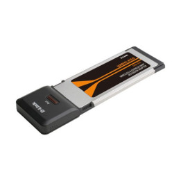 Мрежови адаптер D-Link DWA-643, 300 Mbit/s, Wireless Xtreme N, Notebook ExpressCard