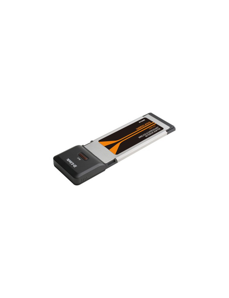 Мрежови адаптер D-Link DWA-643, 300 Mbit/s, Wireless Xtreme N, Notebook ExpressCard