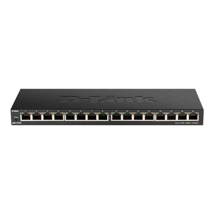 Суич D-Link DGS-1016S/E, 16 портов 10/100/1000, Desktop