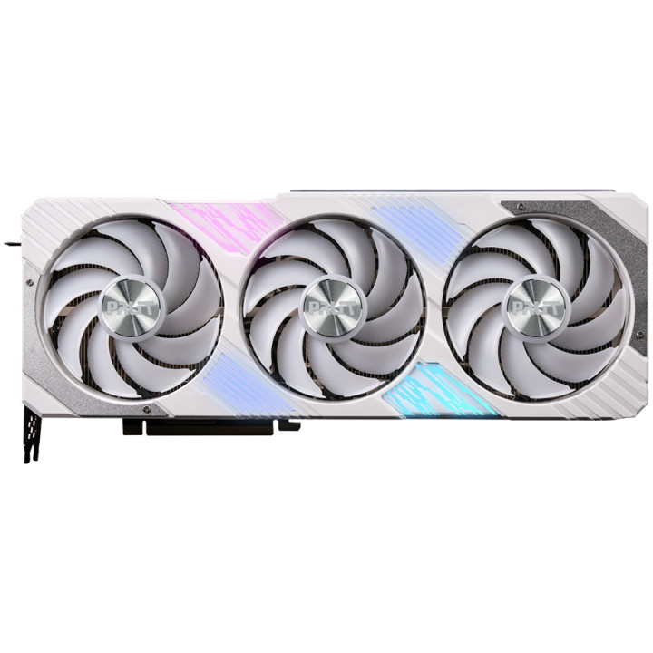 Видео карта Palit Nvidia GeForce RTX 4070Ti Super GamingPro White OC 16GB GDDR6X, 256 bit - NED47TST19T2-1043W