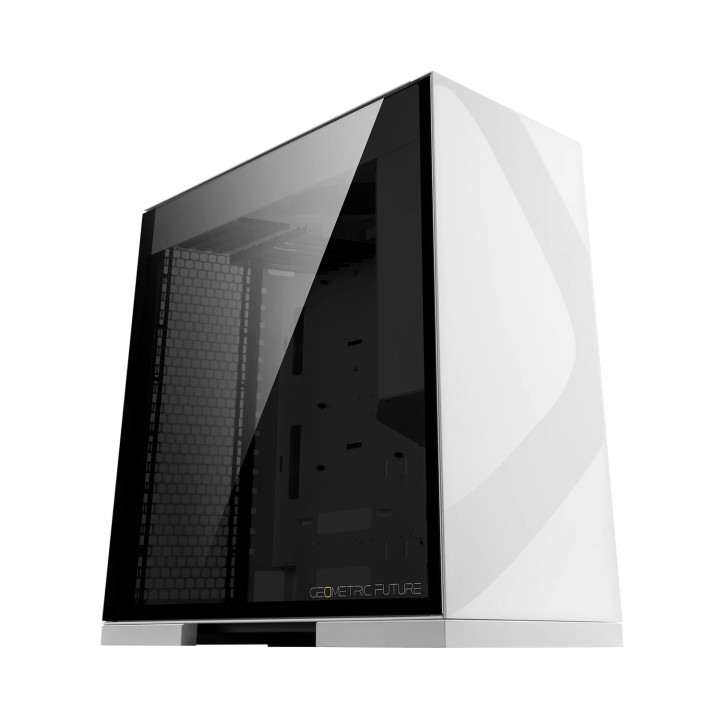 Кутия за компютър Geometric Future Model 8 Lohan White, EATX - 1AM8LHWT00AA3