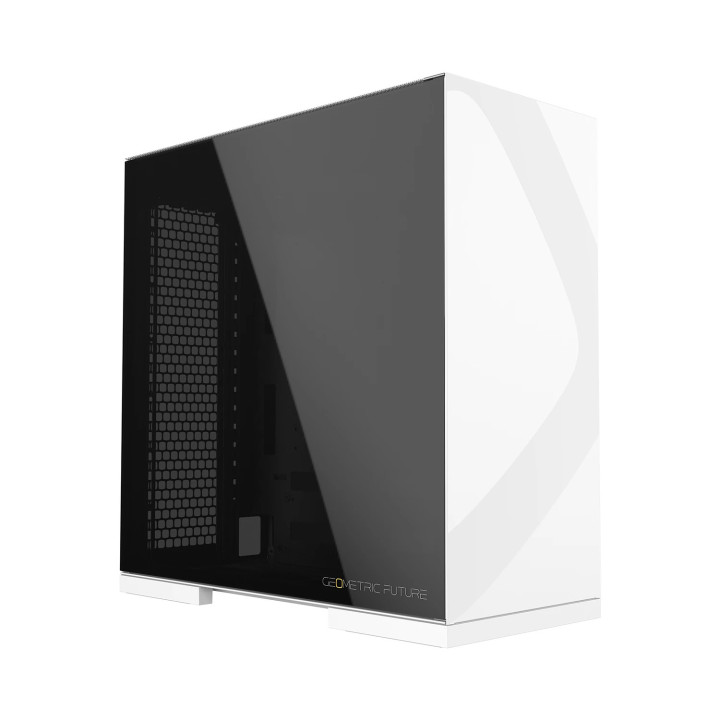 Кутия за компютър Geometric Future Model 8 Lohan White, EATX - 1AM8LHWT00AA3