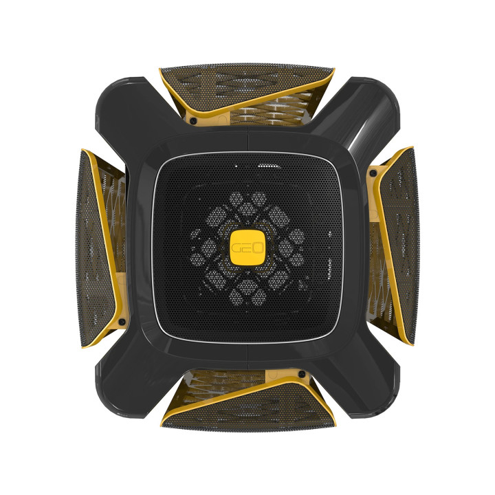 Кутия за компютър Geometric Future Model 2 THE ARK Mesh Black, mATX - 1AM2AKBK00101