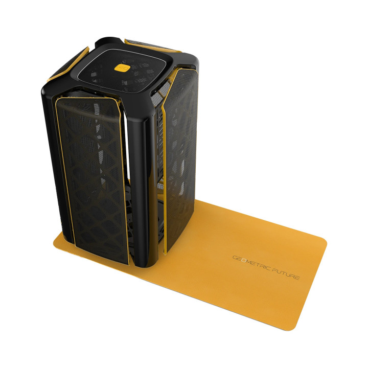 Кутия за компютър Geometric Future Model 2 THE ARK Mesh Black, mATX - 1AM2AKBK00101