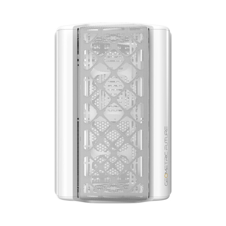 Кутия за компютър Geometric Future Model 2 THE ARK Mesh White, mATX - 1AM2AKWT00101