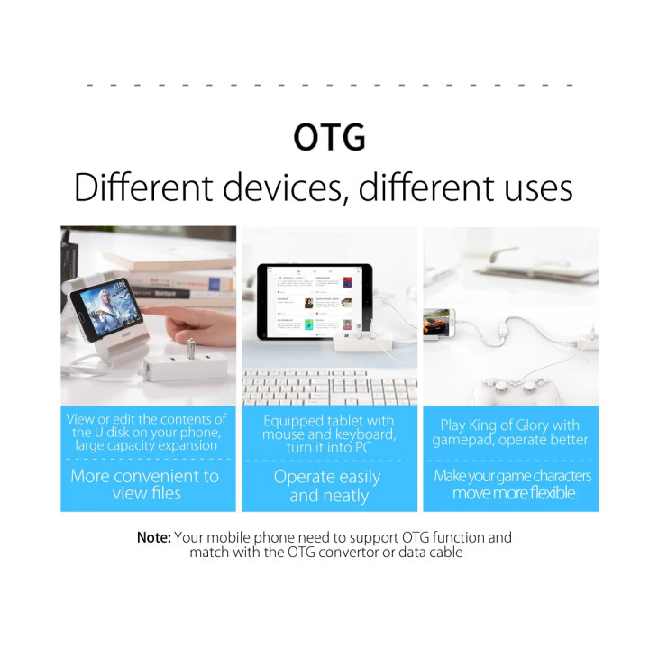 Хъб Orico USB2.0 HUB 4 port - USB/Micro USB input, Black - W5P-U2-030-BK-EP