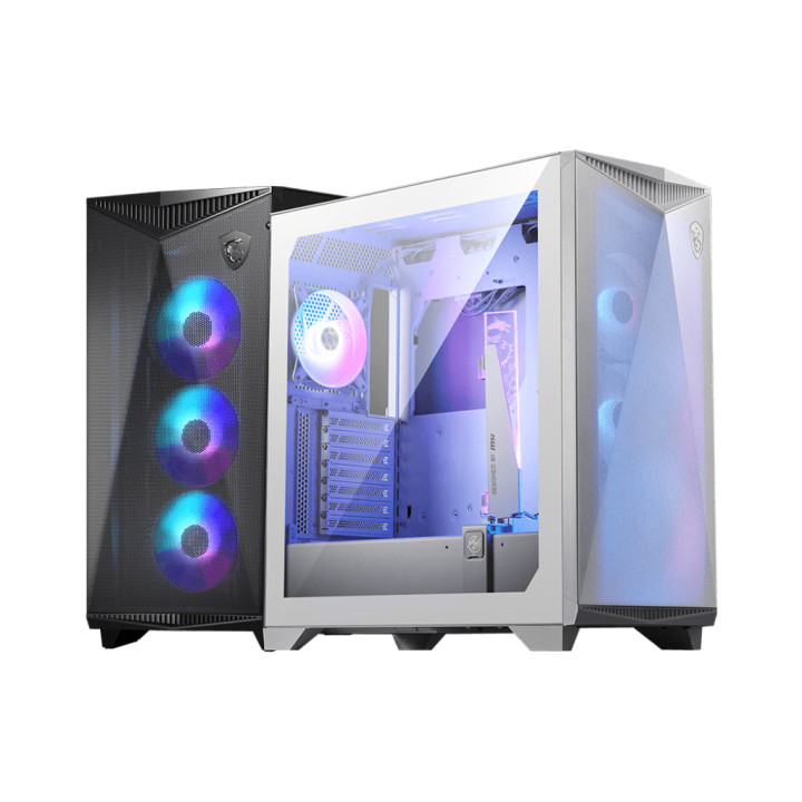 Кутия за компютър MSI MPG GUNGNIR 300R AIRFL WHITE - 306-7G21W21-W57