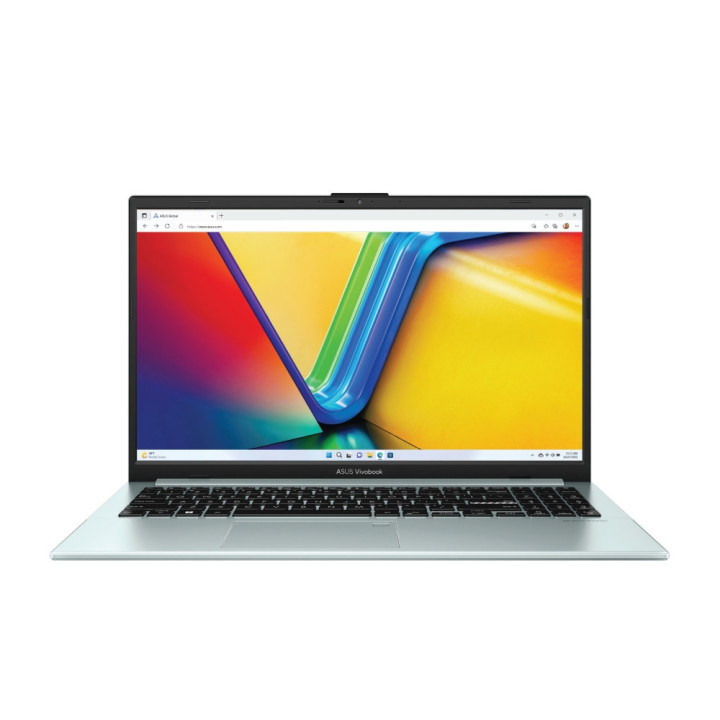Лаптоп Asus Vivobook Go E1504FA-NJ319, AMD, Ryzen Ryzen 5 7520U, 15.6" FHD (1920x1080), 16GB DDR5, 512GB SSD, Backlit, Chiclet Keyboard Without OS, Green - 90NB0ZR3-M01L50