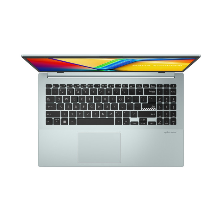 Лаптоп Asus Vivobook Go E1504FA-NJ319, AMD, Ryzen Ryzen 5 7520U, 15.6" FHD (1920x1080), 16GB DDR5, 512GB SSD, Backlit, Chiclet Keyboard Without OS, Green - 90NB0ZR3-M01L50