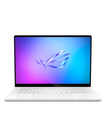 Лаптоп Asus ROG Zephyrus G16 GA605WI-QR036W, AMD Ryzen AI 9 HX 370, OLED 16" 2.5K WQXGA) 240 MHz, 32GB LPDDR5X, 1TB SSD, Nvidia RTX4070 8GB GDDR6, Backlit Chiclet Keyboard 1-Zone RGB, Win 11, Platinum White - 90NR0J92-M004S0