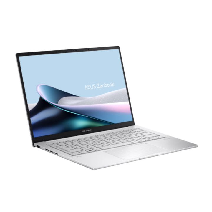 Лаптоп Asus Zenbook UX3405MA-PP288W, Intel ULTRA 9 185H, 14"OLED WQXGA (WQ ) 2880X1800 16:10, 16GB DDR5, 1TB SSD, Intel Art Graphics, Win 11, Silver - 90NB11R2-M00Y30