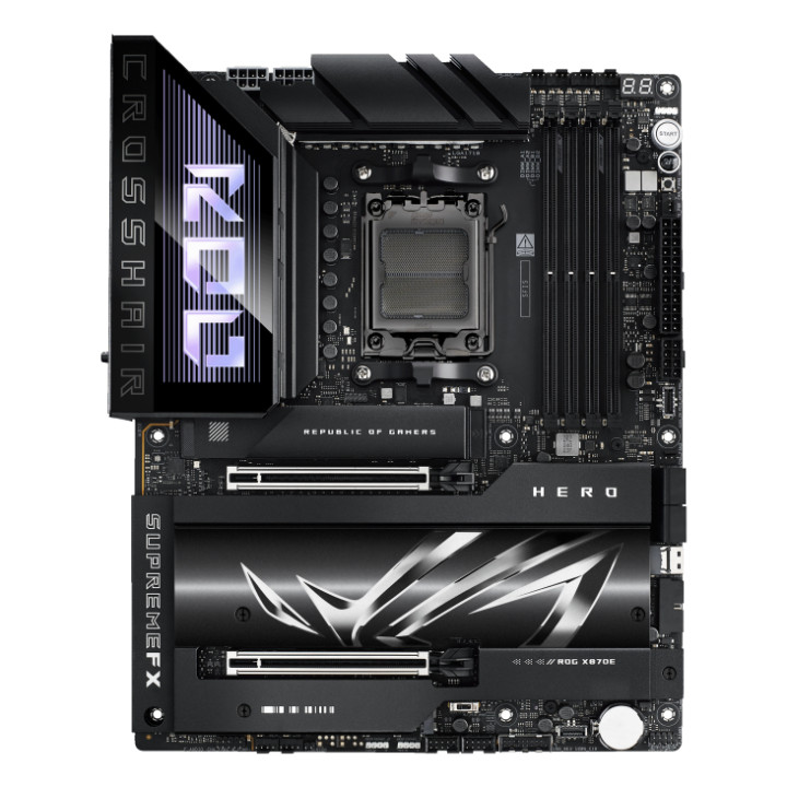 Дънна платка Asus ROG STRIX X870E-E HERO WIFI, AM5, DDR5 - 90MB1IE0-M0EAY0