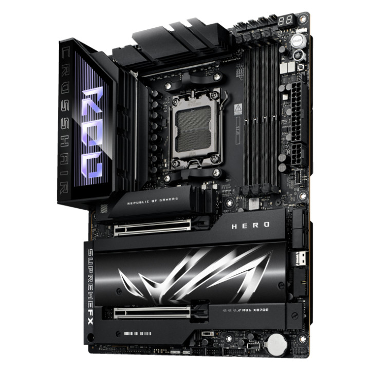 Дънна платка Asus ROG STRIX X870E-E HERO WIFI, AM5, DDR5 - 90MB1IE0-M0EAY0