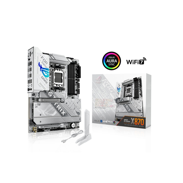 Дънна платка Asus ROG STRIX X870-A GAMING WIFI, AM5, DDR5 - 90MB1IF0-M0EAY0
