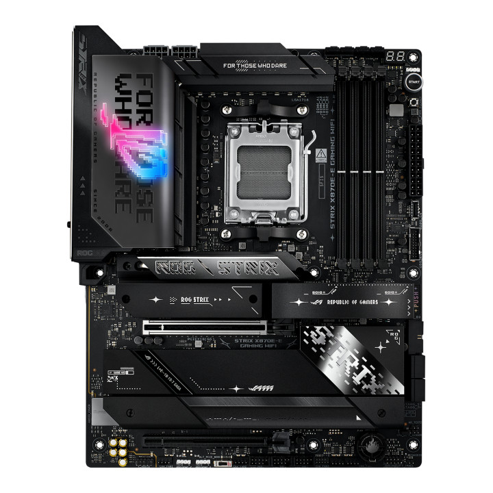 Дънна платка Asus ROG STRIX X870E-E GAMING WIFI, AM5, DDR5 - 90MB1IB0-M0EAY0