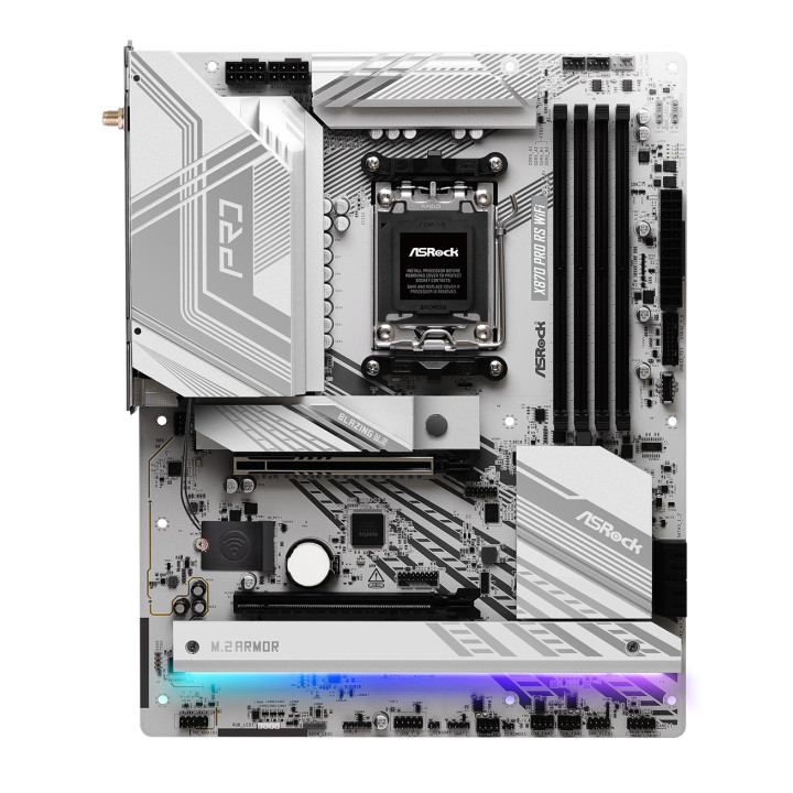 Дънна платка AsRock X870 PRO RS WIFI, AM5 - X870 PRO RS WIFI