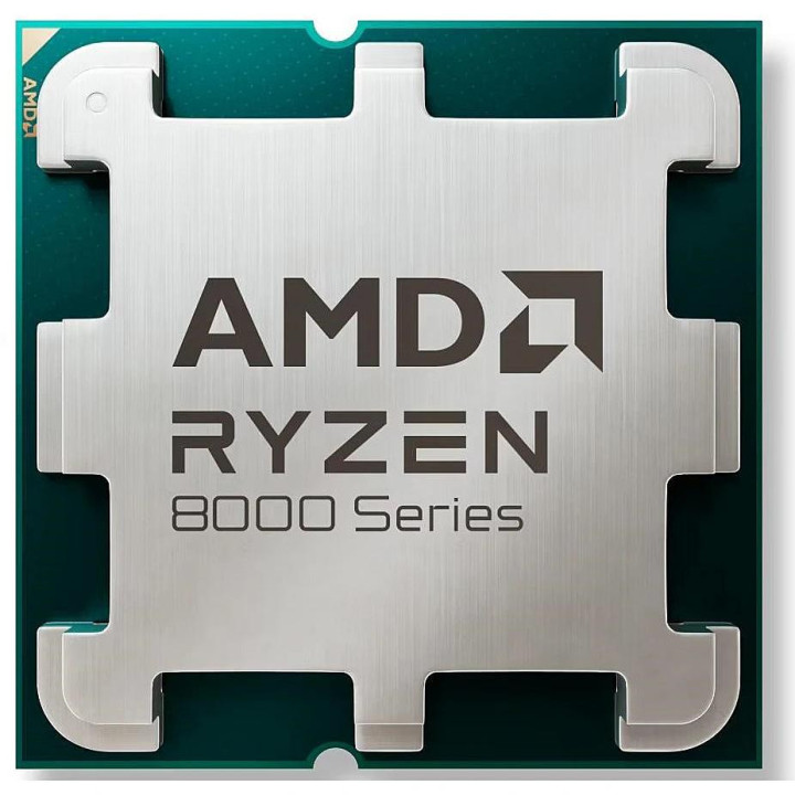Процесор AMD Ryzen 7 8700F TRAY, 8-Core 4.1GHz, Up to 5.0GHz, 24MB Cache, 65W, AM5, без охладител и оригинална опаковка - 100-100001590