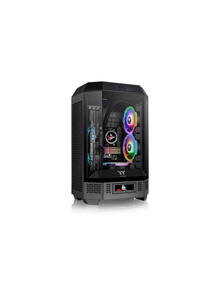 Кутия за компютър Thermaltake Tower 300 Black - CA-1Y4-00S1WN-00