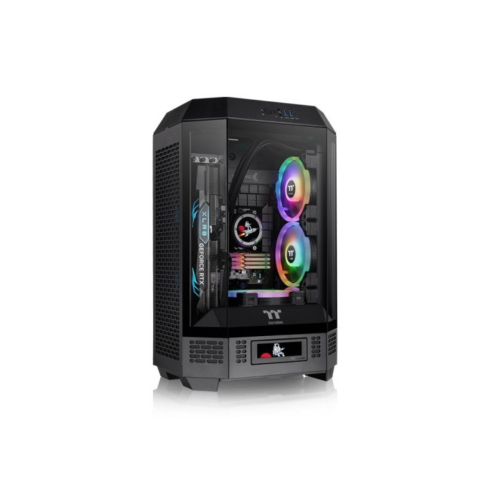 Кутия за компютър Thermaltake Tower 300 Black - CA-1Y4-00S1WN-00