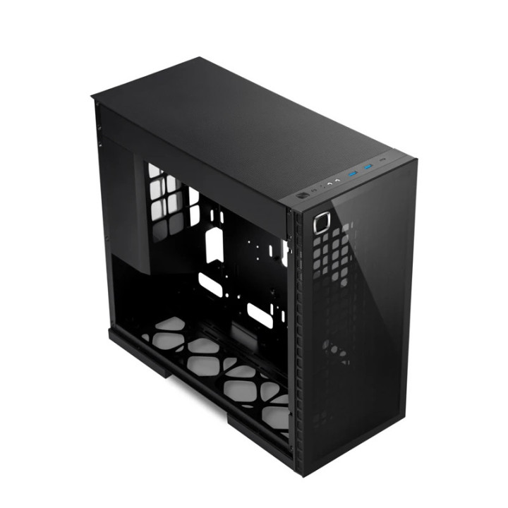 Кутия за компютър Geometric Future Model 6 Cezanne Black, EATX - 1AM6CZBK00AA0