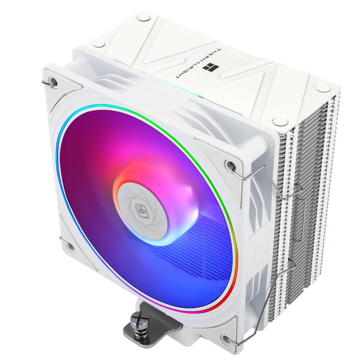 Охладител за процесор Thermalright Assassin Spirit 120 EVO White A-RGB, LGA1851/LGA1700/AM5 - ASSASSIN-SPIRIT-120-EVO-WH-ARGB
