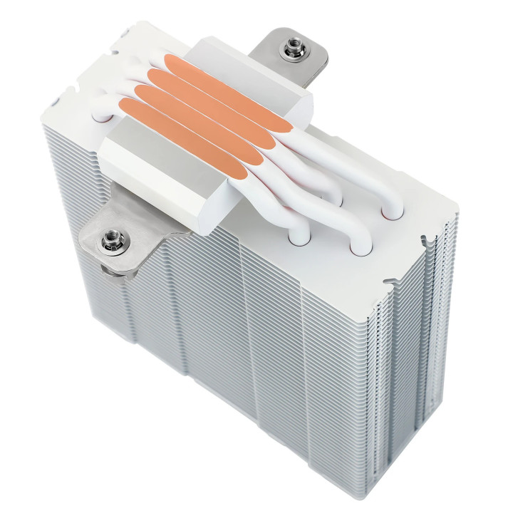 Охладител за процесор Thermalright Assassin Spirit 120 EVO White A-RGB, LGA1851/LGA1700/AM5 - ASSASSIN-SPIRIT-120-EVO-WH-ARGB