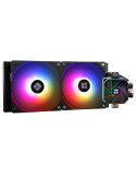 Водно охлаждане за процесор Thermalright Aqua Elite 240 Black A-RGB V3, LGA1851/LGA1700/AM5 - AQUA-ELITE-240-BK-ARGB-V3