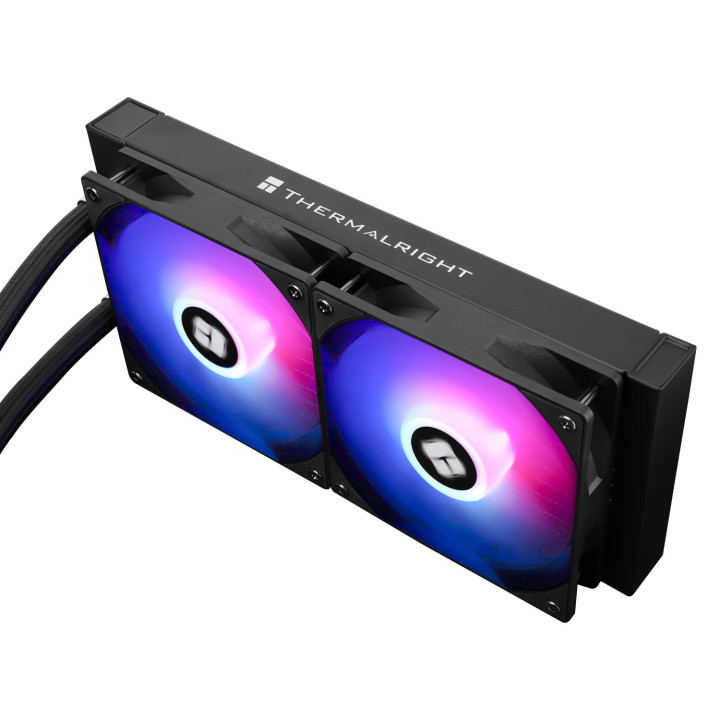 Водно охлаждане за процесор Thermalright Aqua Elite 240 Black A-RGB V3, LGA1851/LGA1700/AM5 - AQUA-ELITE-240-BK-ARGB-V3