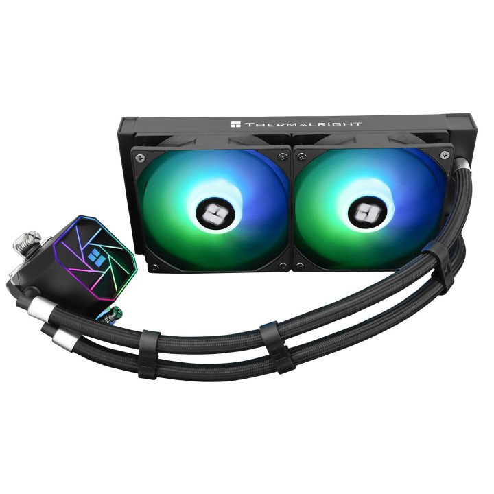 Водно охлаждане за процесор Thermalright Aqua Elite 240 Black A-RGB V3, LGA1851/LGA1700/AM5 - AQUA-ELITE-240-BK-ARGB-V3