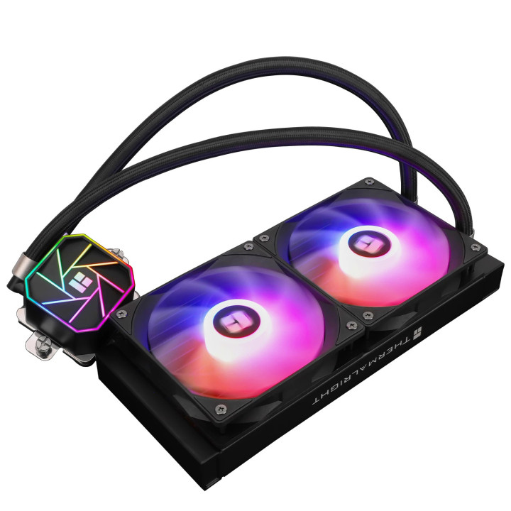 Водно охлаждане за процесор Thermalright Aqua Elite 240 Black A-RGB V3, LGA1851/LGA1700/AM5 - AQUA-ELITE-240-BK-ARGB-V3