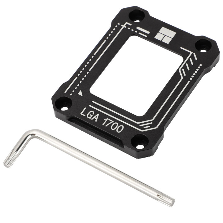 Монтаж Thermalright Mounting KIT, LGA1700 Bending Correct Frame V2 - LGA17XX-BCF-BLACK-V2