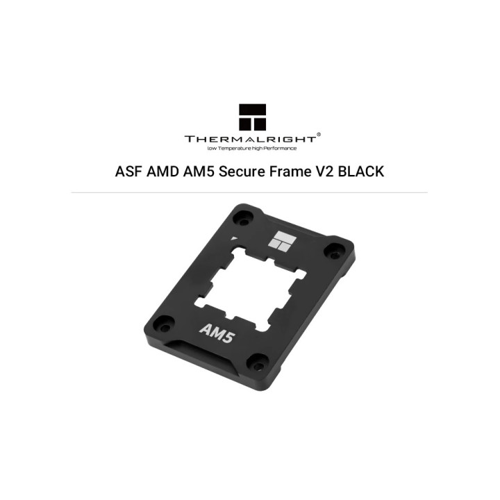 Монтаж Thermalright ASF AM5 BLACK V2, Mounting KIT, Bending Correct Frame - ASF-AM5-BLACK-V2