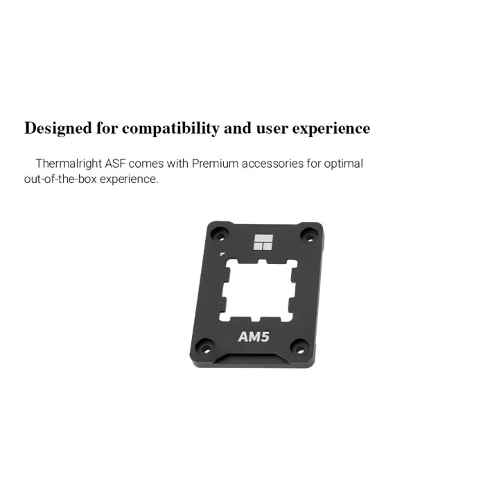 Монтаж Thermalright ASF AM5 BLACK V2, Mounting KIT, Bending Correct Frame - ASF-AM5-BLACK-V2