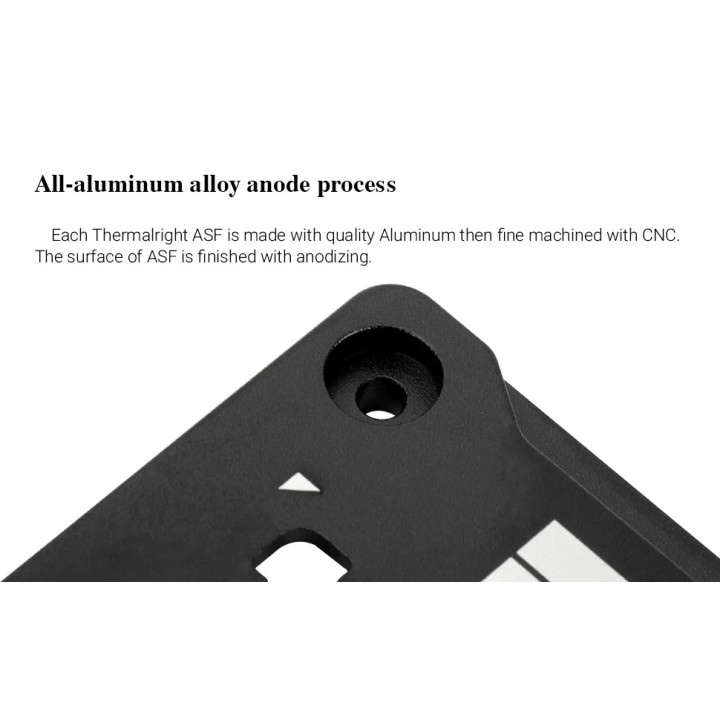 Монтаж Thermalright ASF AM5 BLACK V2, Mounting KIT, Bending Correct Frame - ASF-AM5-BLACK-V2