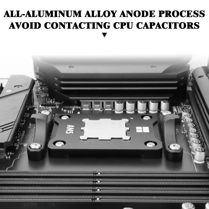 Монтаж Thermalright ASF AM5 BLACK V2, Mounting KIT, Bending Correct Frame - ASF-AM5-BLACK-V2