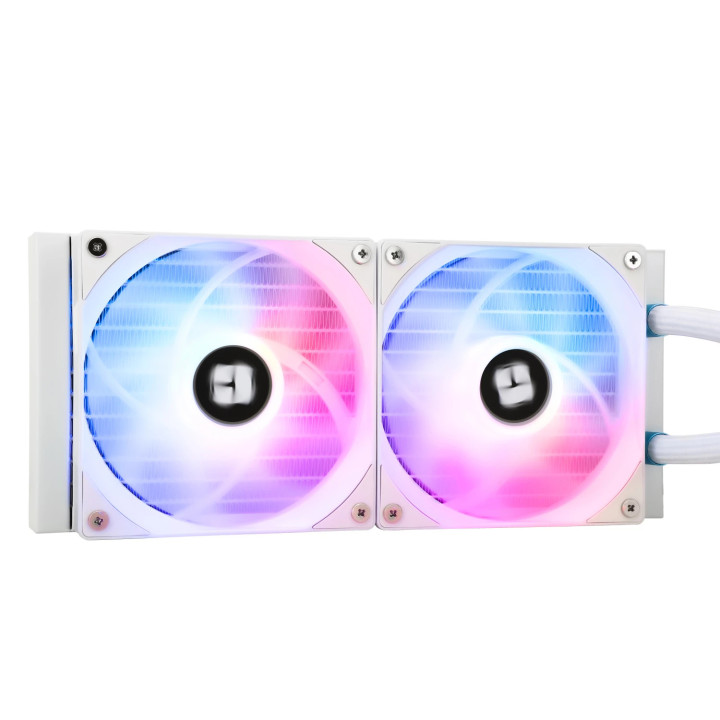 Водно охлаждане за процесор Thermalright  Aqua Elite 240 White A-RGB V3, LGA1851/LGA1700/AM5 - AQUA-ELITE-240-WH-ARGB-V3