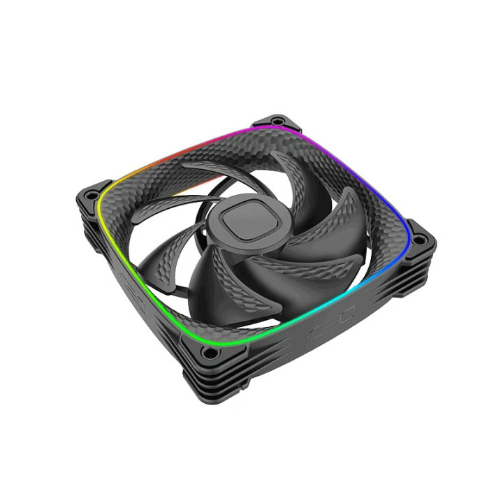 Комплект вентилатори Geometric Future Squama 2503B Black, Pack 3-in-1  - 1F2503B312000
