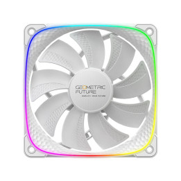Вентилатор Geometric Future Squama 2503R, REVERSE Fan, 120mm, ARGB, White - 1F2503R112011