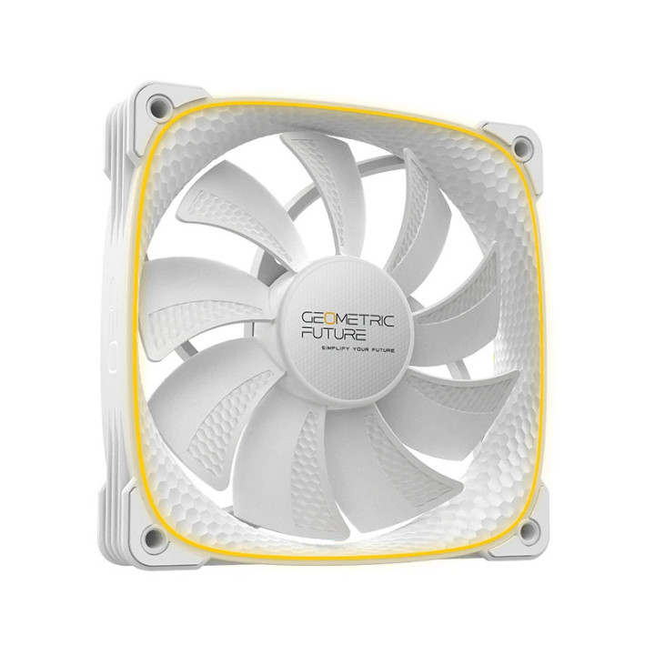Вентилатор Geometric Future Squama 2503R, REVERSE Fan, 120mm, ARGB, White - 1F2503R112011