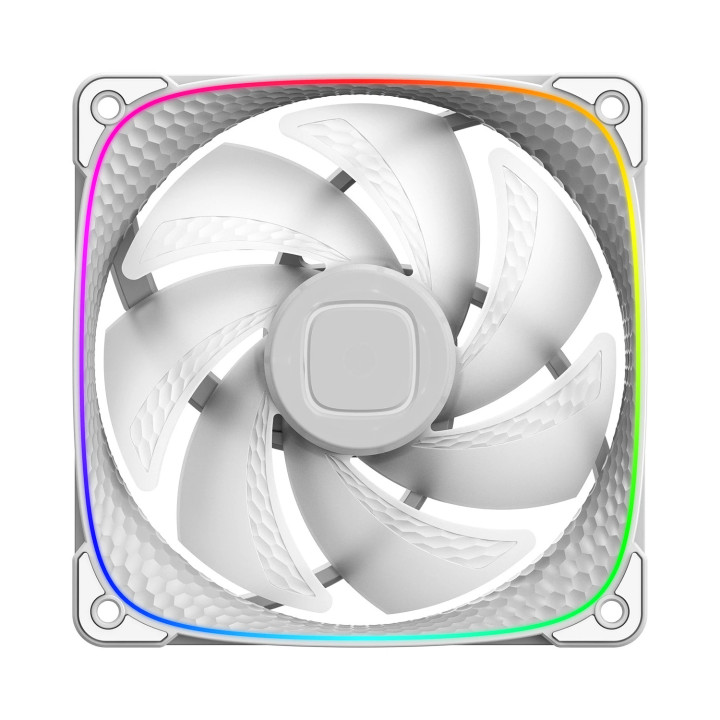 Комплект вентилатори Geometric Future Squama 2503W White, Fan Pack 3-in-1 - 1F2503W312000