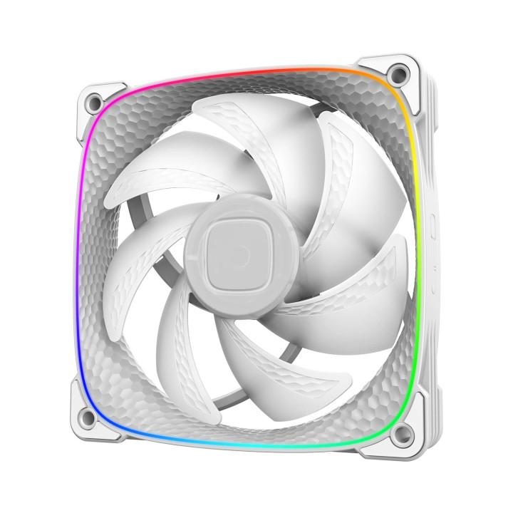 Комплект вентилатори Geometric Future Squama 2503W White, Fan Pack 3-in-1 - 1F2503W312000