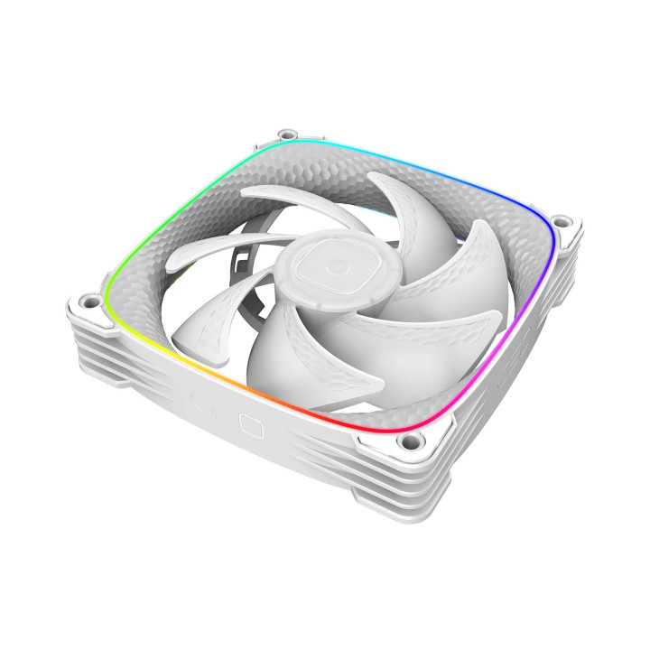 Комплект вентилатори Geometric Future Squama 2503W White, Fan Pack 3-in-1 - 1F2503W312000