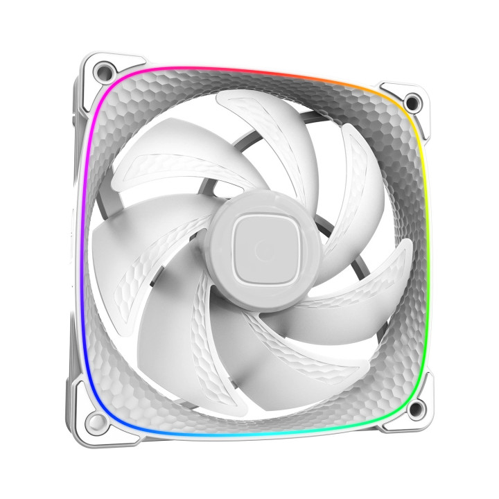 Комплект вентилатори Geometric Future Squama 2503W White, Fan Pack 3-in-1 - 1F2503W312000