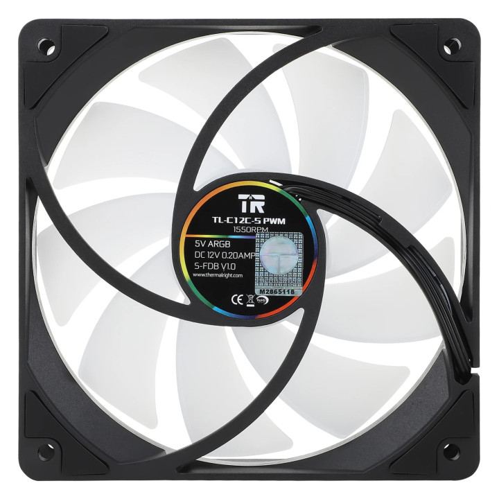 Вентилатор Thermalright 120mm, aRGB - TL-C12C-S