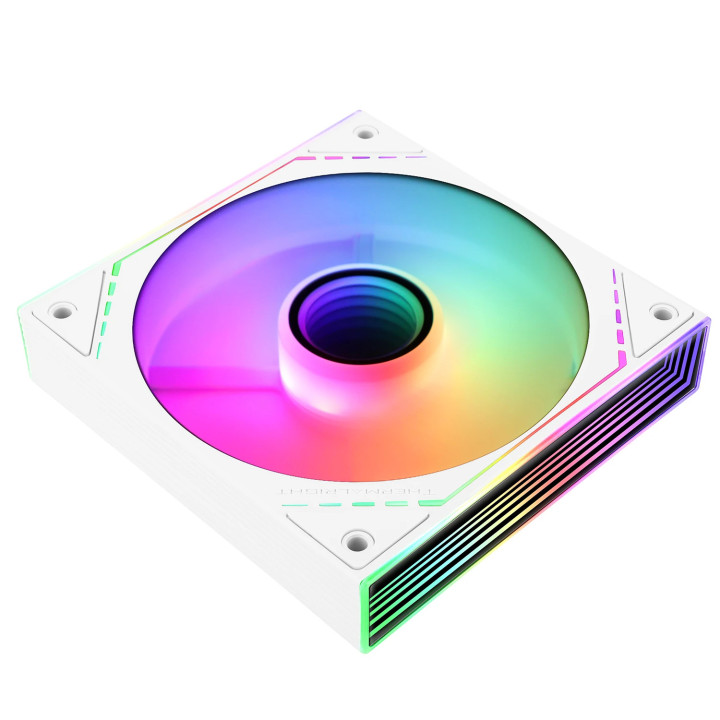 Вентилатор Thermalright Infinity Mirror aRGB Lighting, White, 120mm  - TL-M12W-S