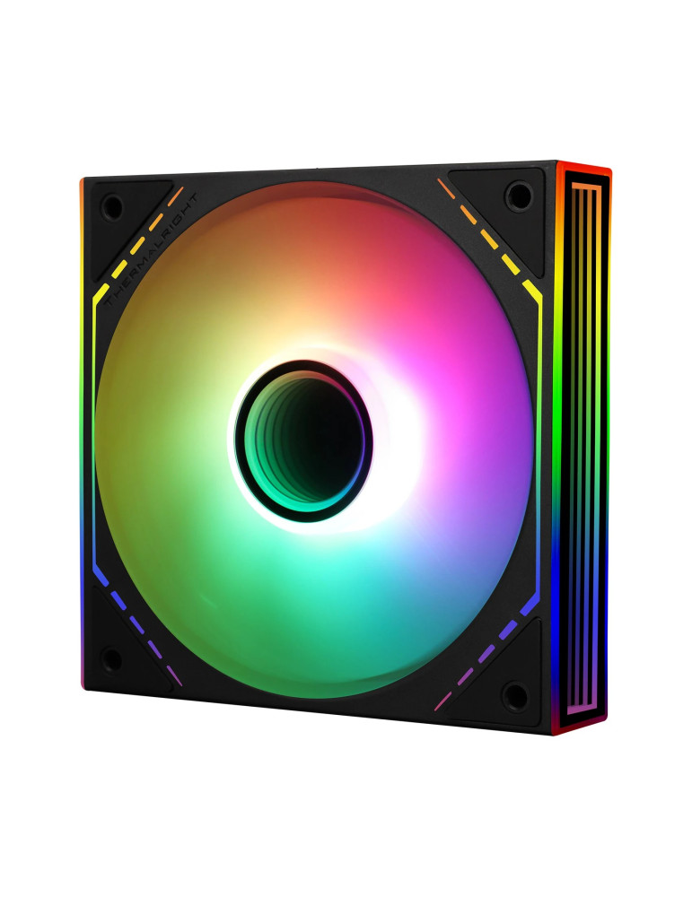 Вентилатор Thermalright  Infinity Mirror aRGB Lighting, Black, 120mm - TL-M12-S