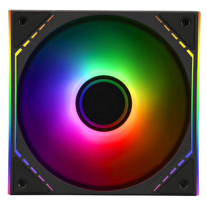 Вентилатор Thermalright  Infinity Mirror aRGB Lighting, Black, 120mm - TL-M12-S