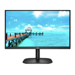 Монитор AOC 22B2H/EU, 21.5" VA WLED, 75Hz, 4ms GtG, 250cd m/2, 3000:1, DCR 20M:1, Low Blue Light, D-SUB, HDMI - без опаковка, рециклиран